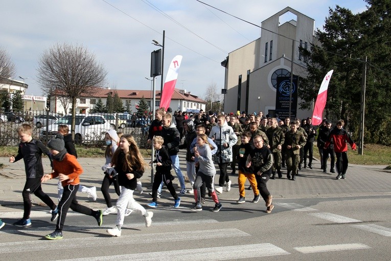 Płock. Bieg Pamięci Żołnierzy Wyklętych