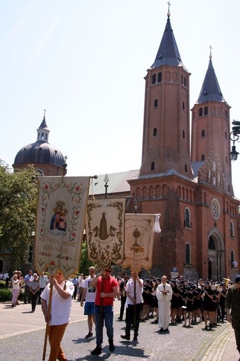 Płock. Procesja Bożego Ciała