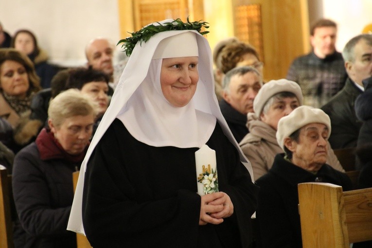 Śluby wieczyste u benedyktynek w Sierpcu
