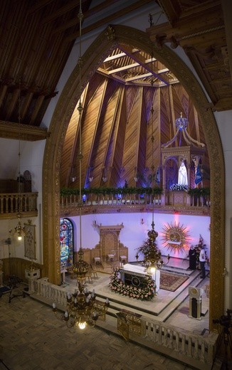 Sanktuarium na Krzeptówkach w obiektywie