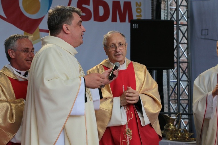ŚDM w Płocku. Msza św., 2