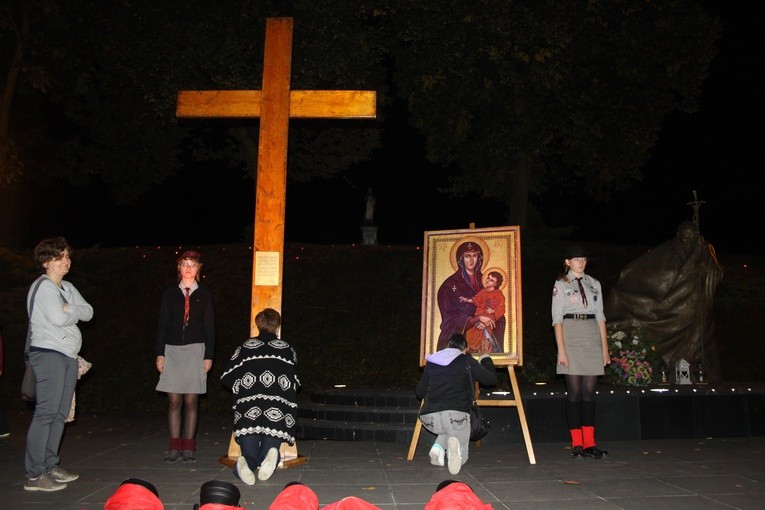 Znaki ŚDM w Ciechanowie