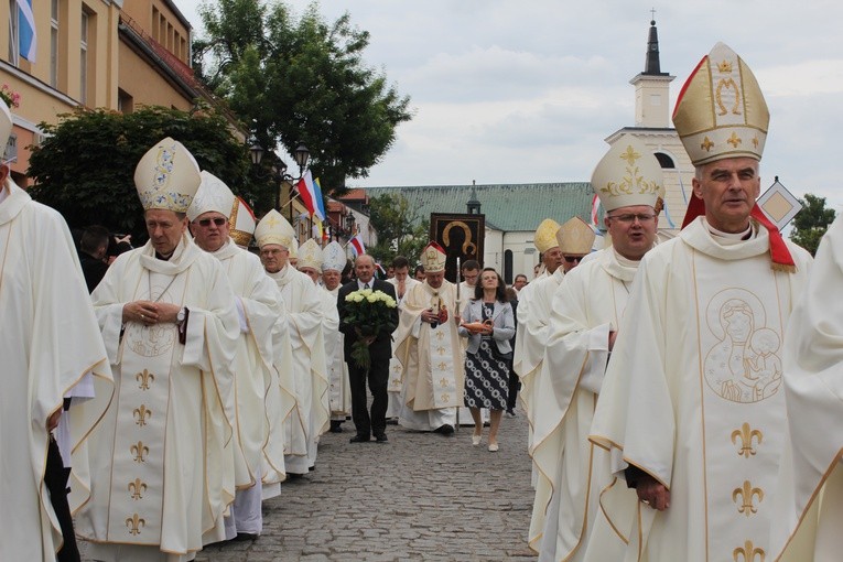 Pułtusk. Powitanie Matki Bożej Częstochowskiej. Cz. 1