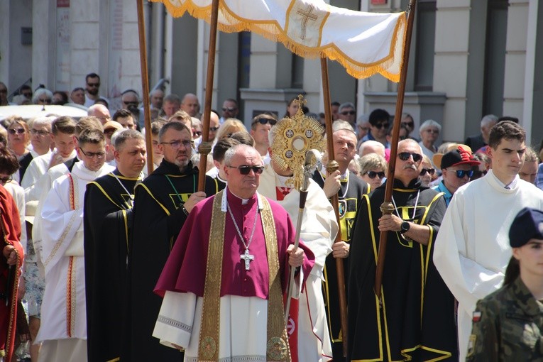 Płock. Procesja Bożego Ciała