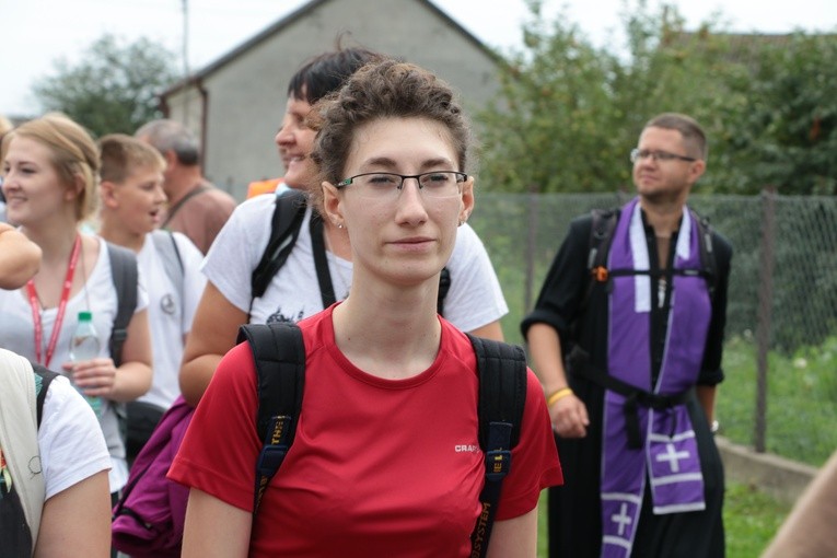 Pierwszy dzień pielgrzymki - przedpołudnie