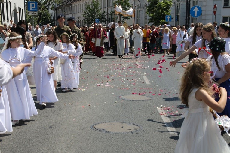 Płock. Procesja Bożego Ciała