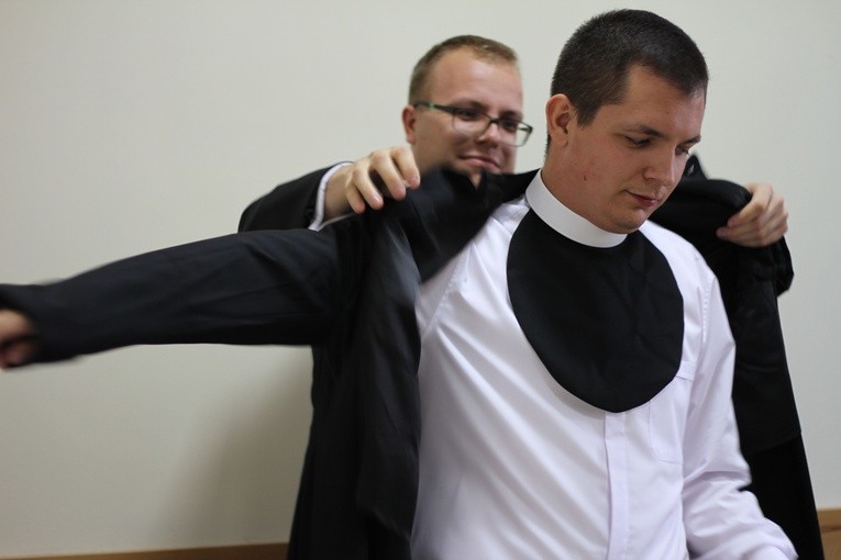 Obłóczyny w seminarium