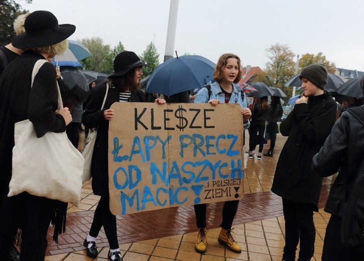 Elbląg - protest