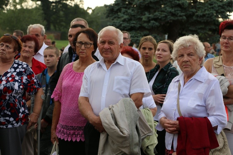 Pielgrzymi w Skępem