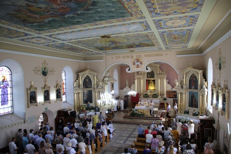 Odnowiony kościół w Lipowcu Kościelnym