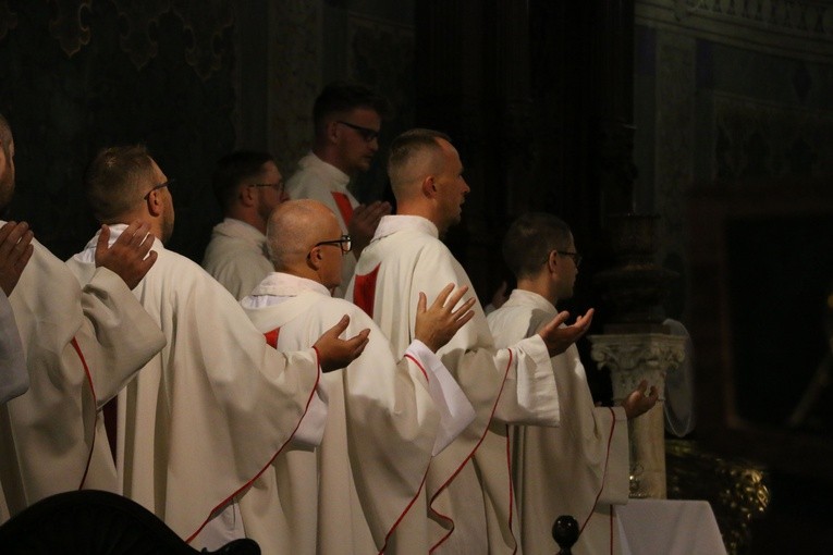 Pielgrzymka na Jasną Górę. Msza św. w katedrze cz. 2