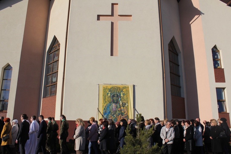 Płock. Nawiedzenie w parafii św. Wojciecha