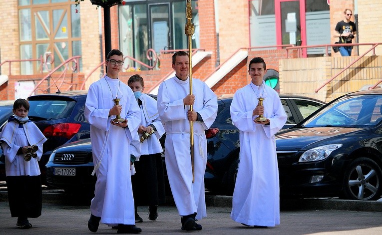 Elbląg. Uroczystość Bożego Ciała 