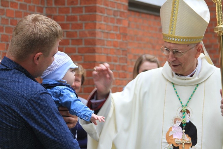 Abp Stanisław Gądecki w Rostkowie