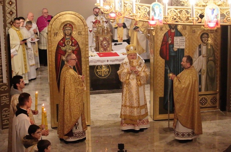 Elbląg. Boska Liturgia w intencji pokoju