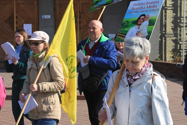 Płock. Pielgrzymka w intencji rodzin