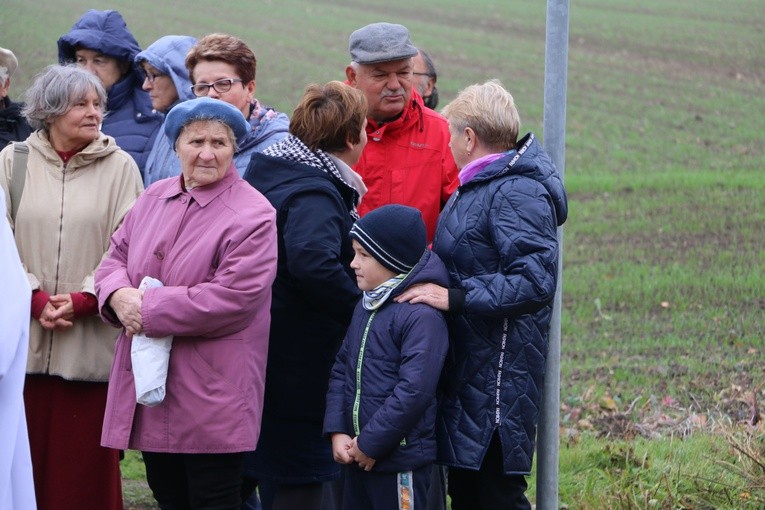 Nowe Niestępowo (Pokrzywnica). Poświęcenie zabytkowej kapliczki