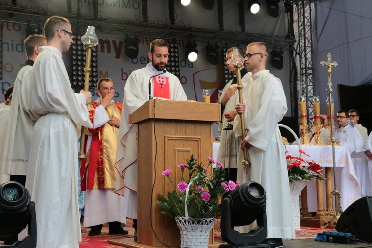 ŚDM w Płocku. Msza św., 2