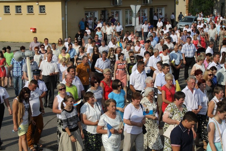 Gołymin. Nawiedzenie w parafii św. Jana Chrzyciciela