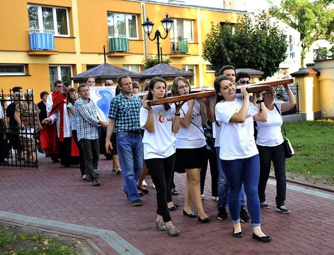 Znaki ŚDM w Pułtusku -1