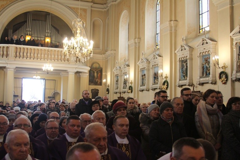 Pogrzeb ks. kan. Mieczysława Zdanowskiego