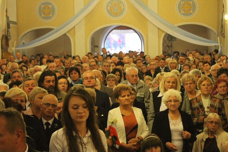 Sierpc. Nawiedzenie w parafii farnej
