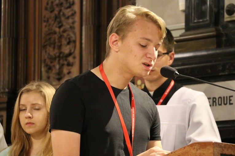 Początek pielgrzymki na Jasną Górę