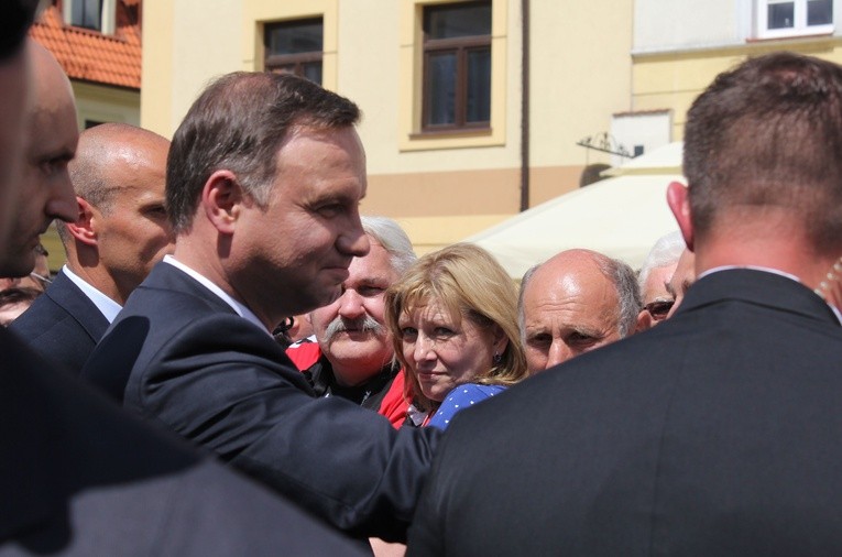 Prezydent Andrzej Duda w Płocku