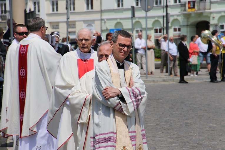 Płock. Procesja Bożego Ciała