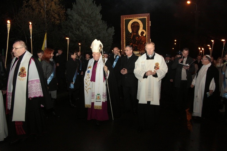 Strzegocin. Nawiedzenie w parafii Matki Bożej Szkaplerznej