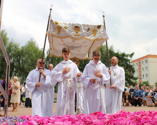 Boże Ciało w parafii Nad Jarem