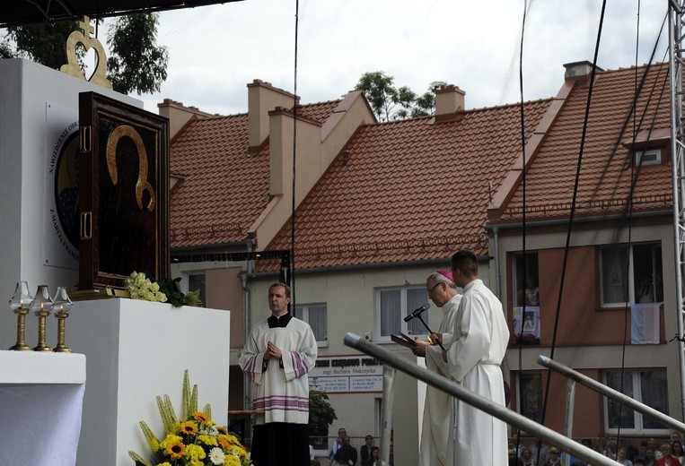 Pułtusk. Powitanie obrazu Matki Bożej Częstochowskiej. 2