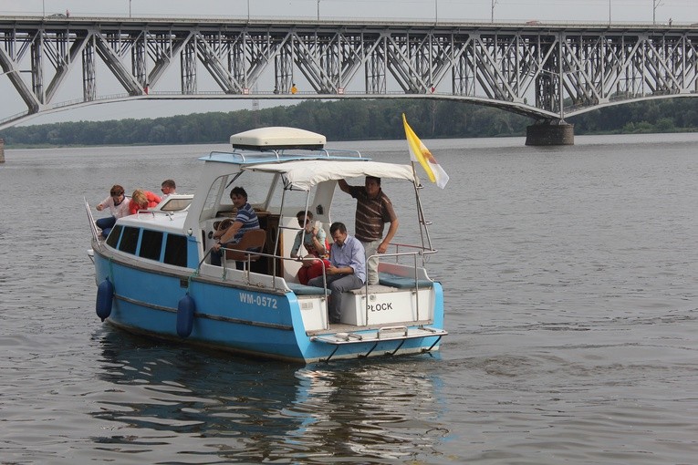 Peregrynacja - przeprawa Wisłą