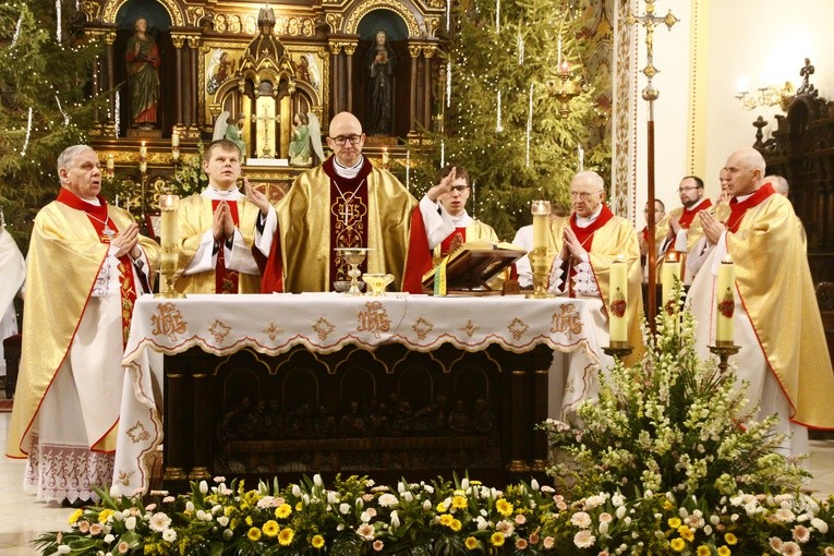 Prymicje biskupie w Szombierkach