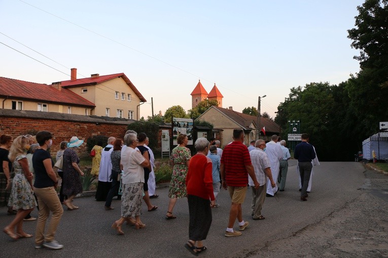 Czerwińsk n. Wisłą. Wigilia uroczystości Wniebowzięcia NMP