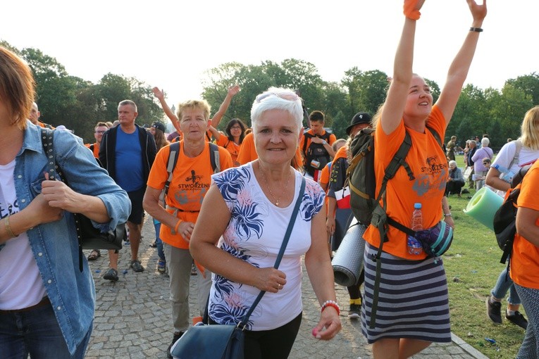 Pielgrzymka 2018. Wejście na Jasną Górę. cz.1