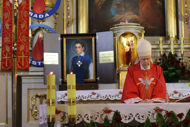 Bierzmowanie w makowskiej farze