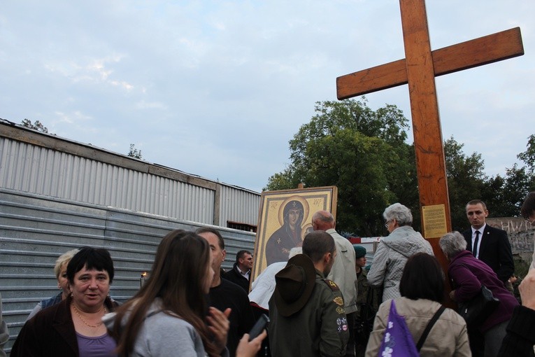 Znaki ŚDM w Płocku - zakład karny