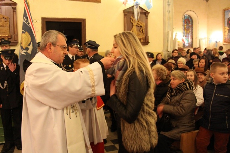 Orszymowo. Nawiedzenie w parafii św. Floriana