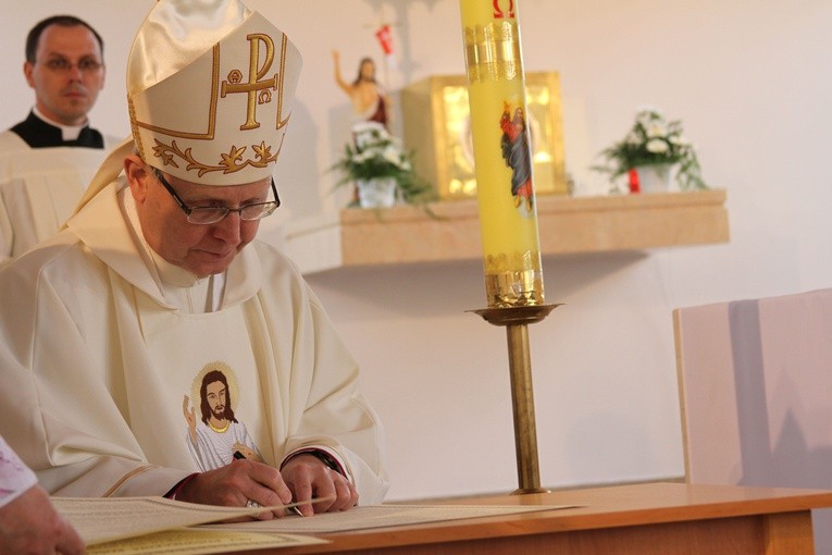 Poświęcenie kościoła w Nasielsku