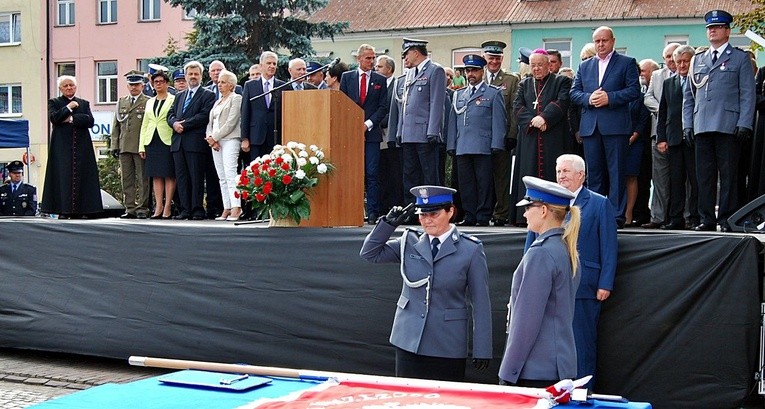Uroczystości policyjne w Płońsku