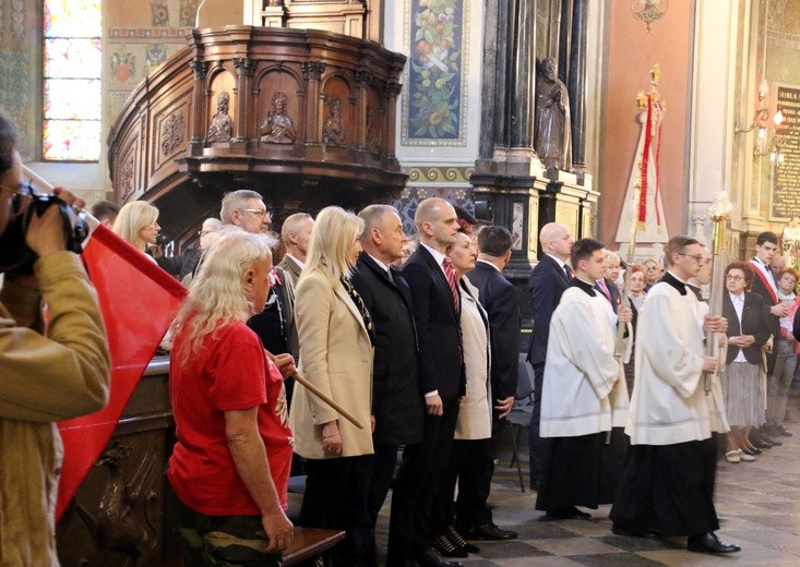 Płock. Uroczystości trzeciomajowe