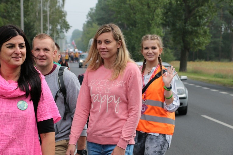 Pierwszy dzień pielgrzymki - przedpołudnie