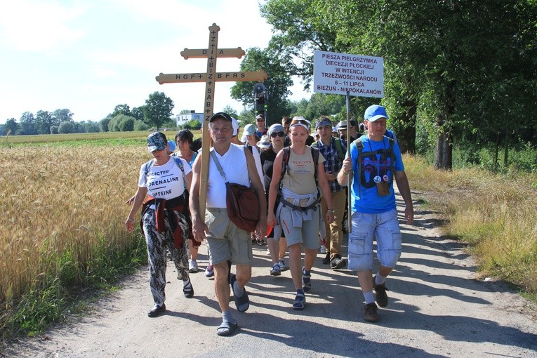 Pielgrzymka do Niepokalanowa. Rębowo