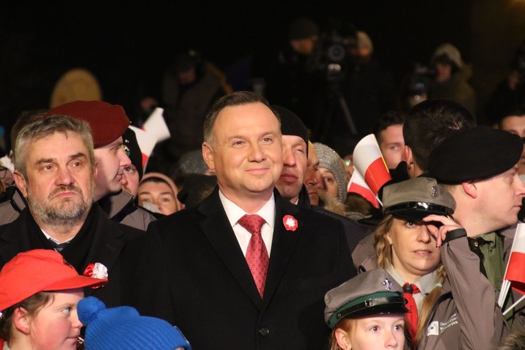 Prezydent Andrzej Duda w Rypinie