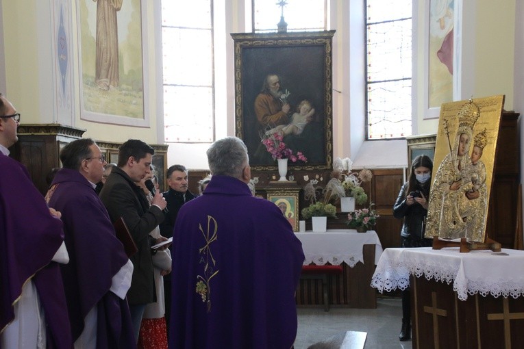 Mokowo. Obraz po konserwacji