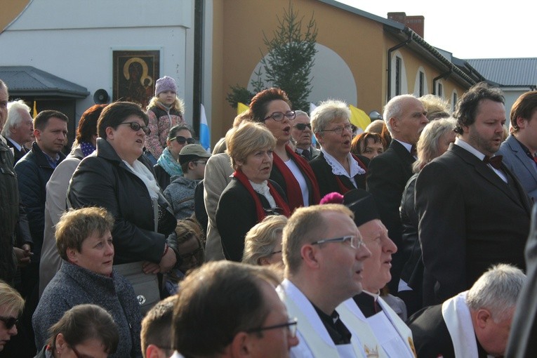 Płock. Nawiedzenie w parafii św. Krzyża