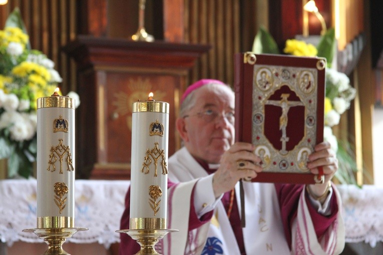 Korzeń - Łąck. Nawiedzenie w parafii św. Walentego