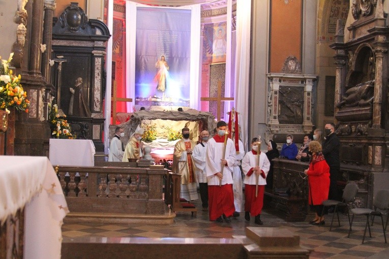 Płock. Obchody Święta Miłosierdzia Bożego