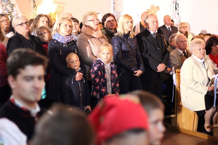 Lucień. Nawiedzenie w parafii św. Kazimierza